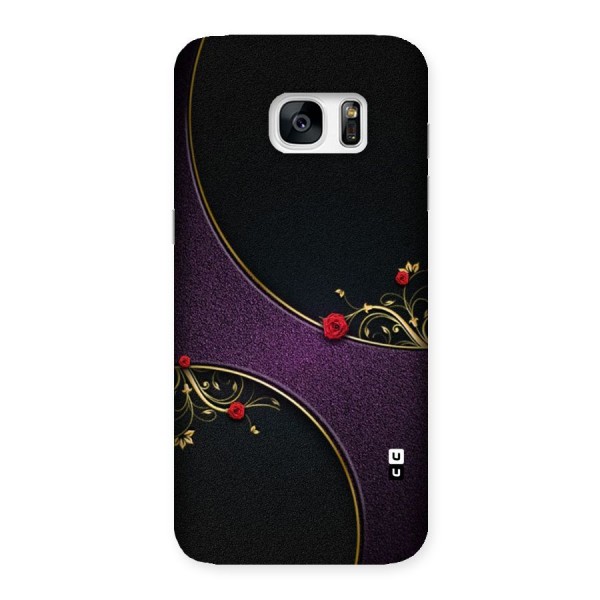 Flower Curves Back Case for Galaxy S7 Edge