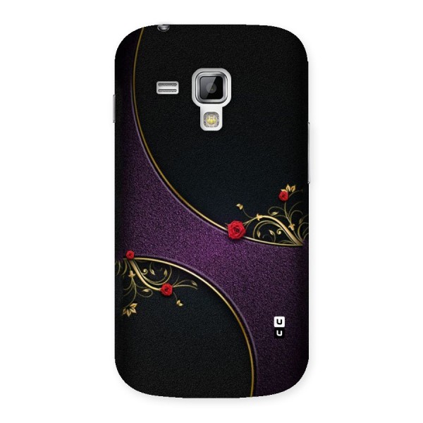Flower Curves Back Case for Galaxy S Duos