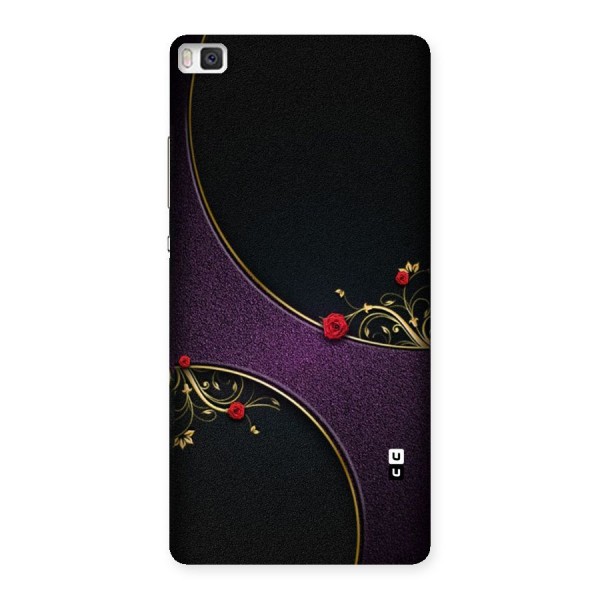 Flower Curves Back Case for Huawei P8