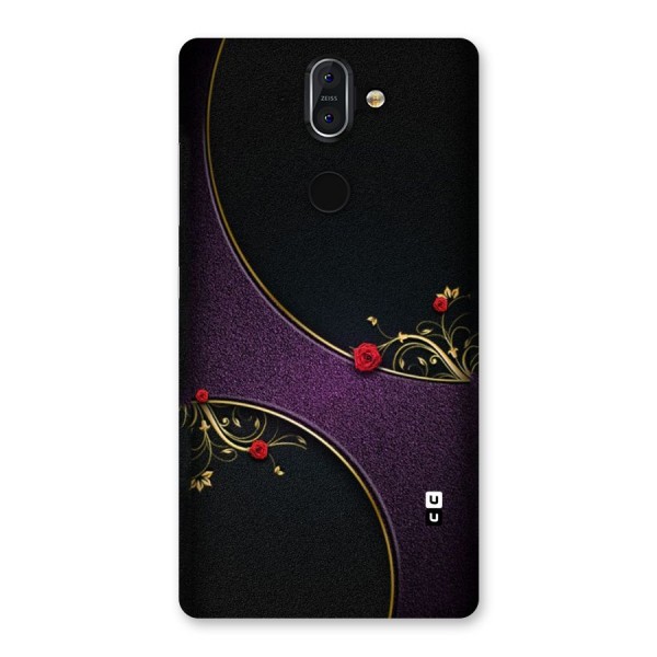 Flower Curves Back Case for Nokia 8 Sirocco