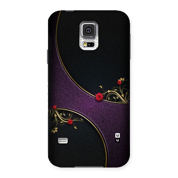 Flower Curves Back Case for Samsung Galaxy S5