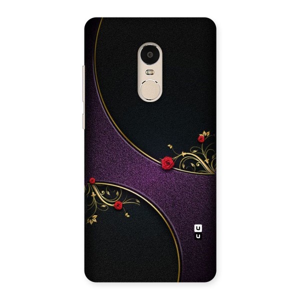 Flower Curves Back Case for Xiaomi Redmi Note 4