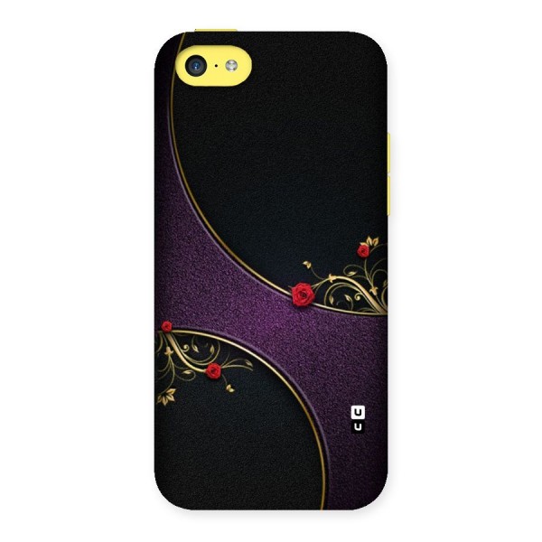 Flower Curves Back Case for iPhone 5C