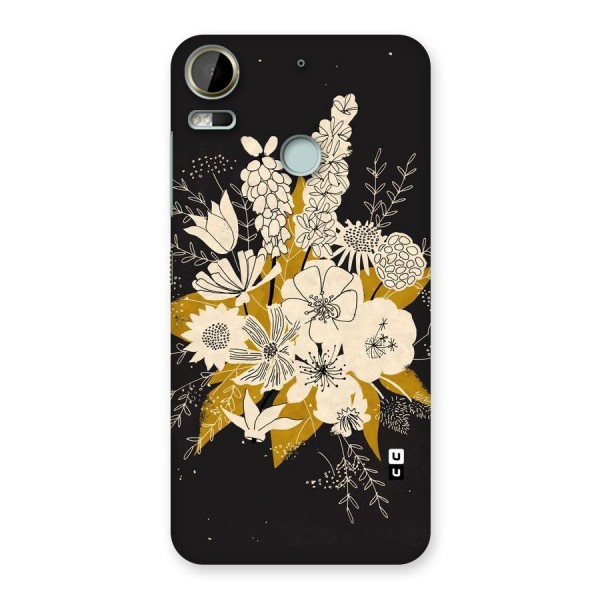 Flower Drawing Back Case for Desire 10 Pro
