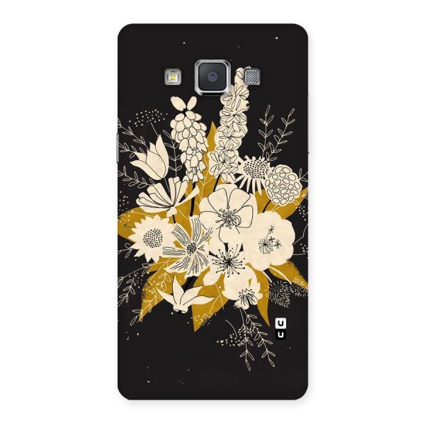 Flower Drawing Back Case for Galaxy Grand 3