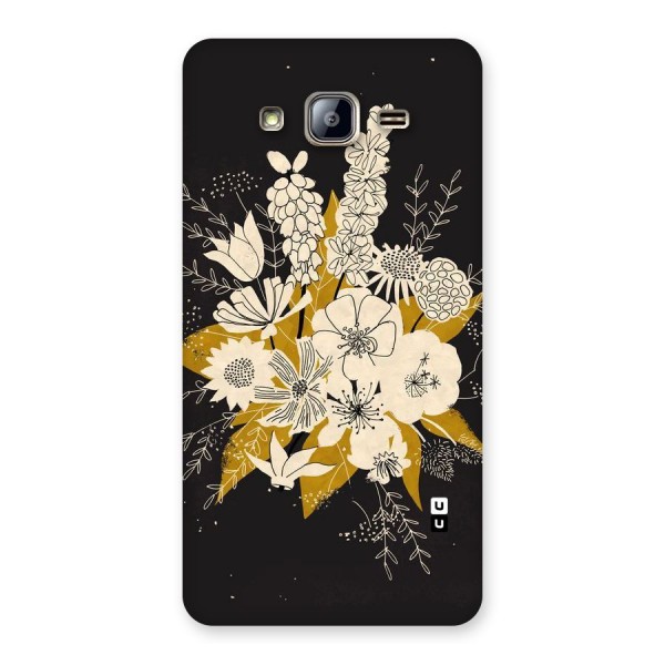 Flower Drawing Back Case for Galaxy On5