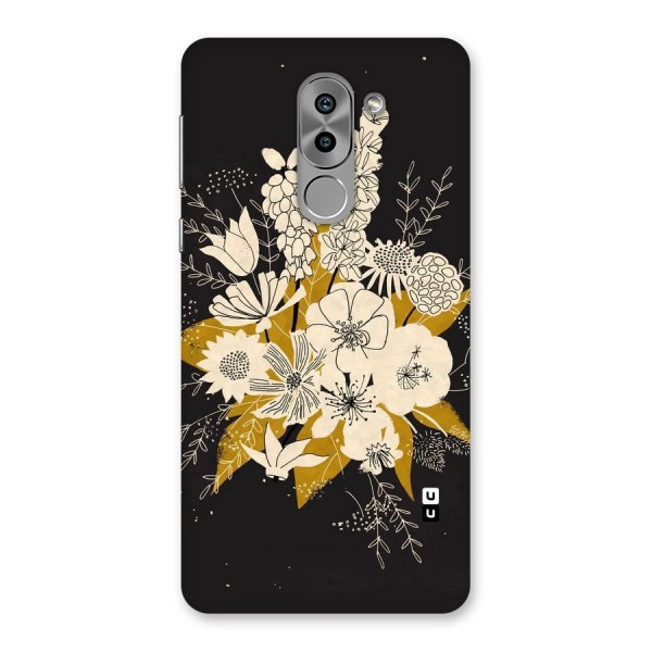 Flower Drawing Back Case for Honor 6X