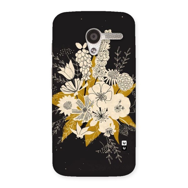 Flower Drawing Back Case for Moto X