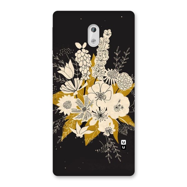 Flower Drawing Back Case for Nokia 3