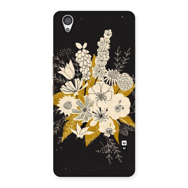 Flower Drawing Back Case for OnePlus X