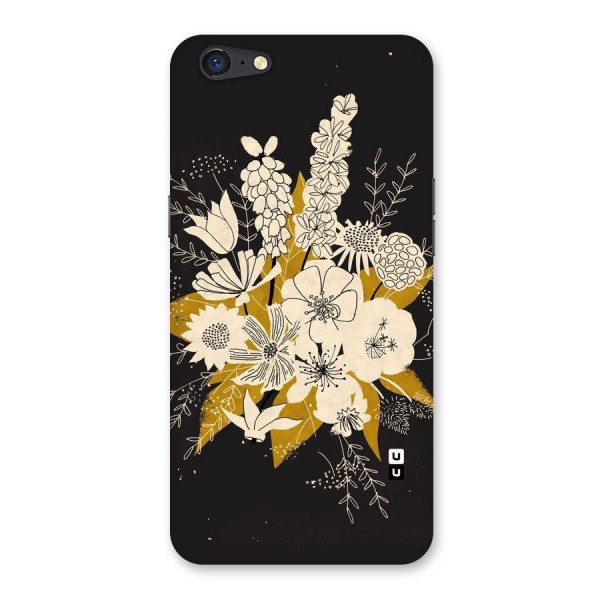 Flower Drawing Back Case for Oppo A71