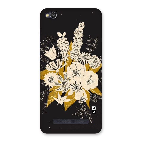 Flower Drawing Back Case for Redmi 4A