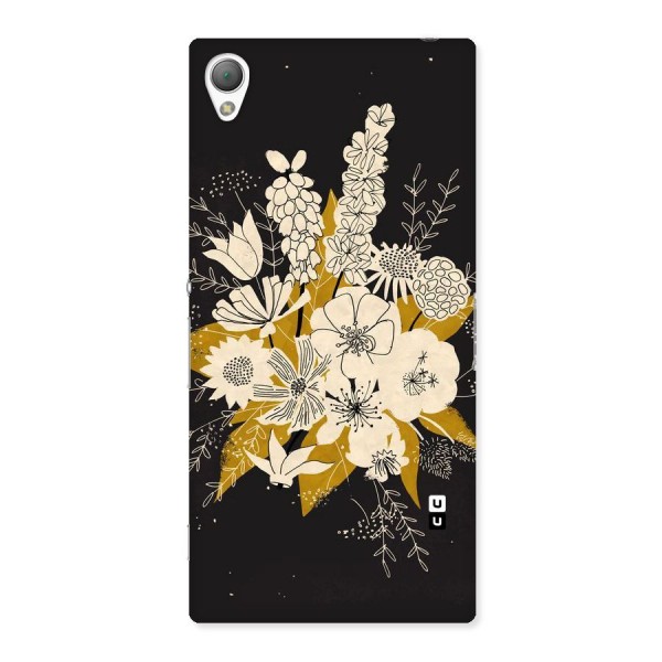 Flower Drawing Back Case for Sony Xperia Z3