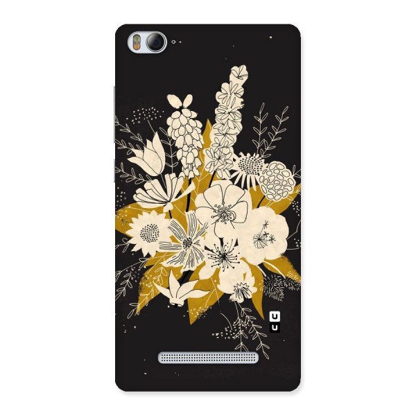Flower Drawing Back Case for Xiaomi Mi4i