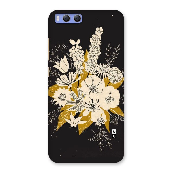 Flower Drawing Back Case for Xiaomi Mi 6