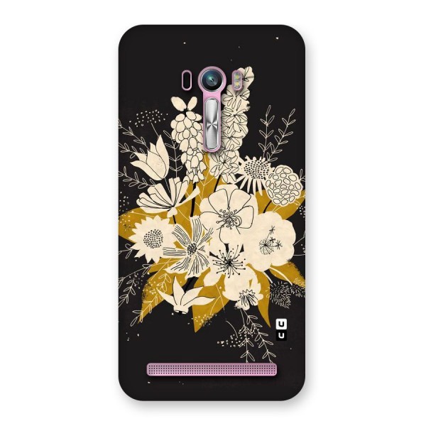 Flower Drawing Back Case for Zenfone Selfie
