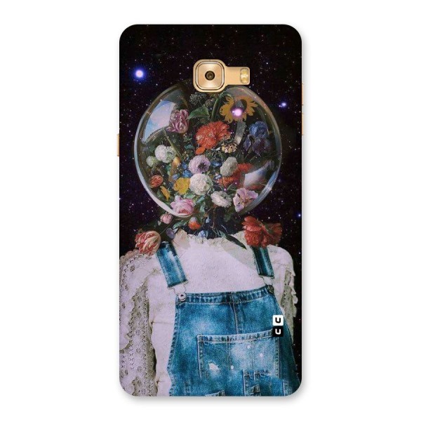 Flower Face Back Case for Galaxy C9 Pro