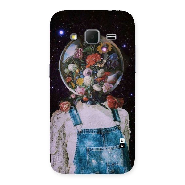 Flower Face Back Case for Galaxy Core Prime