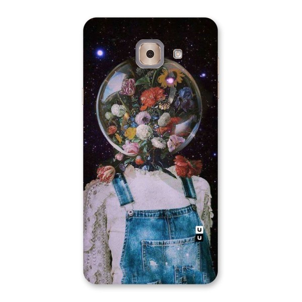 Flower Face Back Case for Galaxy J7 Max