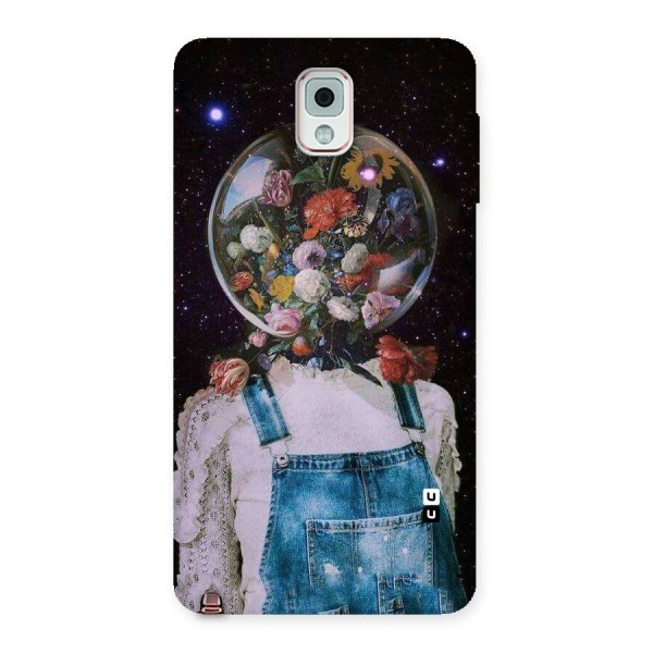 Flower Face Back Case for Galaxy Note 3