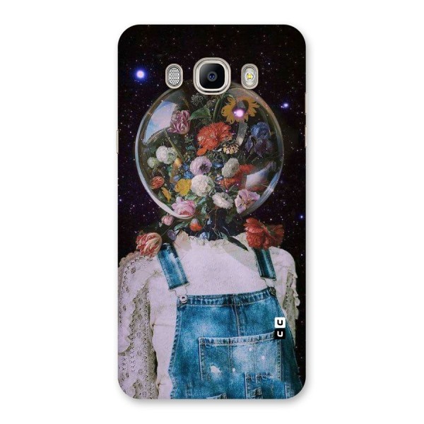 Flower Face Back Case for Galaxy On8