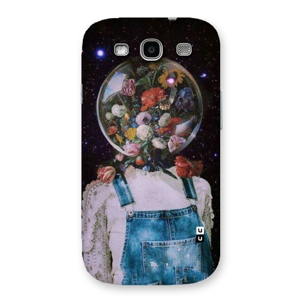 Flower Face Back Case for Galaxy S3