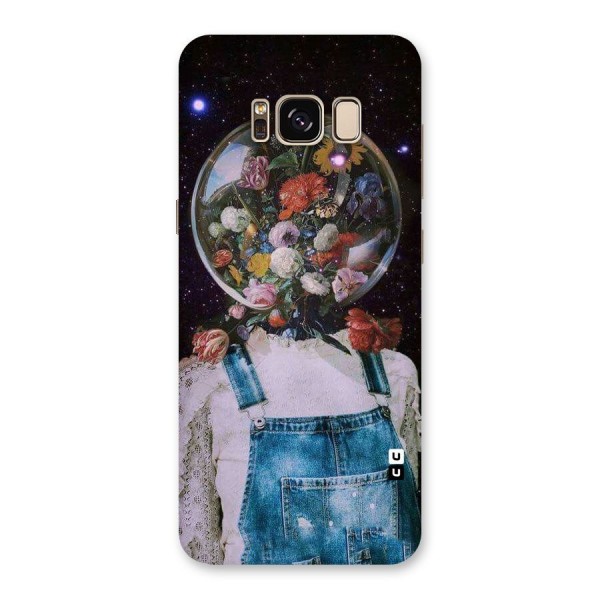 Flower Face Back Case for Galaxy S8