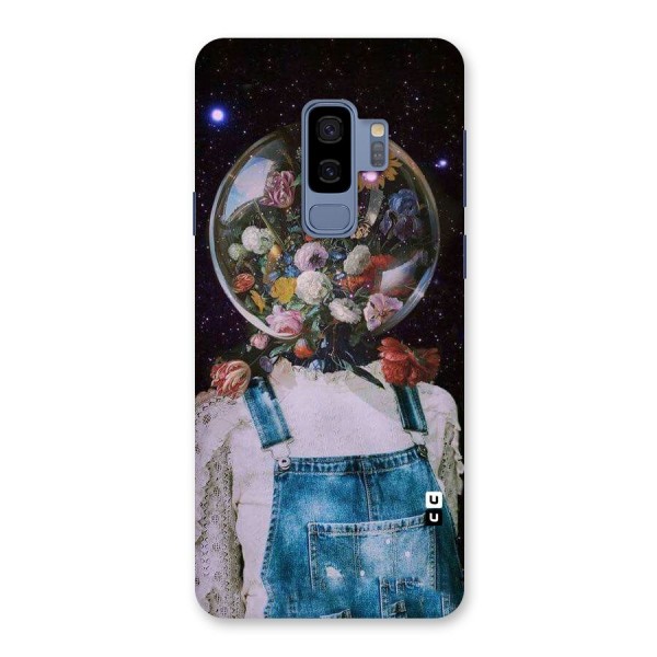 Flower Face Back Case for Galaxy S9 Plus