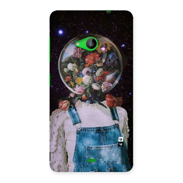 Flower Face Back Case for Lumia 535