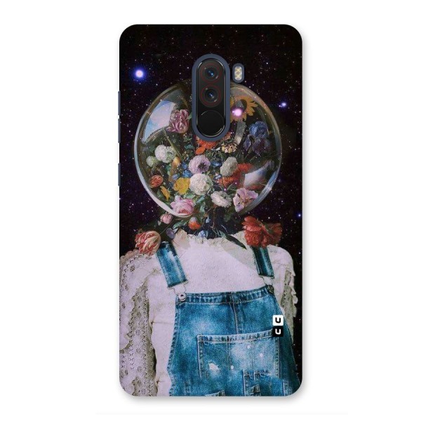 Flower Face Back Case for Poco F1