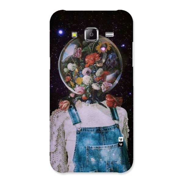 Flower Face Back Case for Samsung Galaxy J5