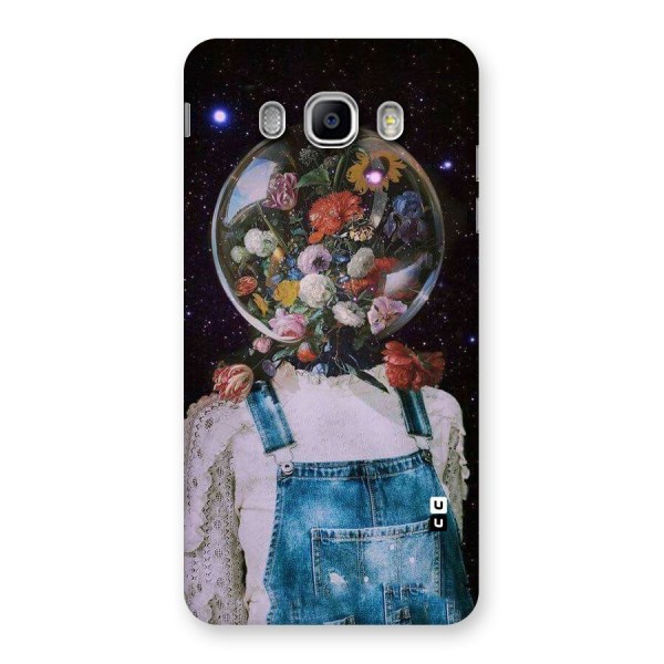 Flower Face Back Case for Samsung Galaxy J5 2016