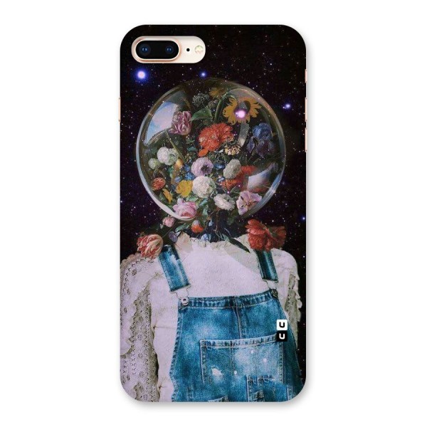 Flower Face Back Case for iPhone 8 Plus