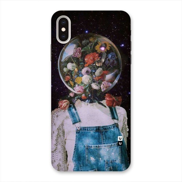 Flower Face Back Case for iPhone XS Max
