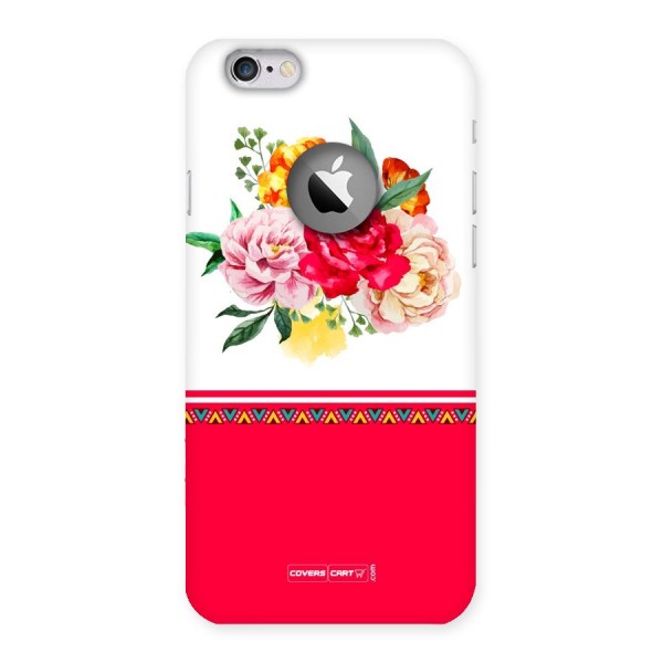 Flower Fusion Back Case for iPhone 6 Logo Cut
