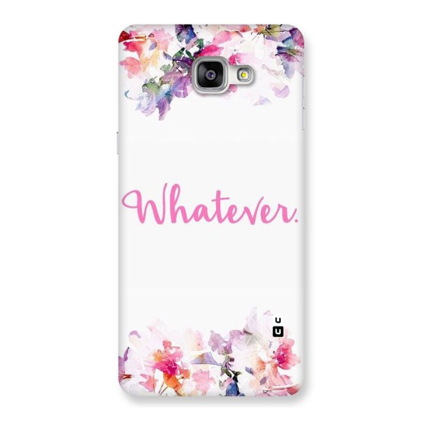 Flower Whatever Back Case for Galaxy A9