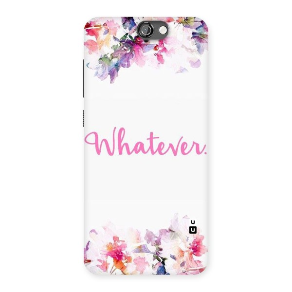 Flower Whatever Back Case for HTC One A9