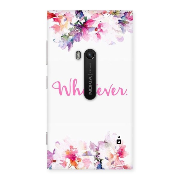 Flower Whatever Back Case for Lumia 920