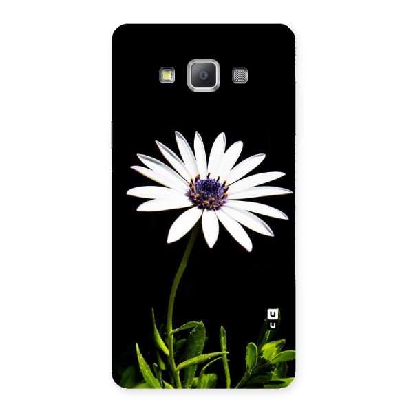 Flower White Spring Back Case for Galaxy A7