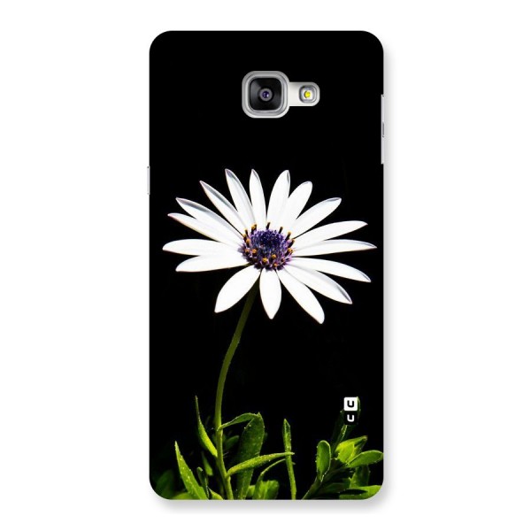 Flower White Spring Back Case for Galaxy A9