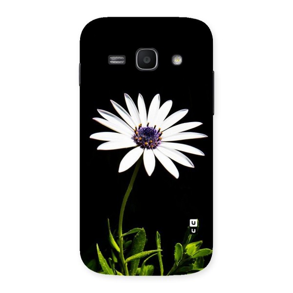 Flower White Spring Back Case for Galaxy Ace 3