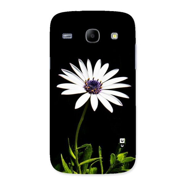Flower White Spring Back Case for Galaxy Core
