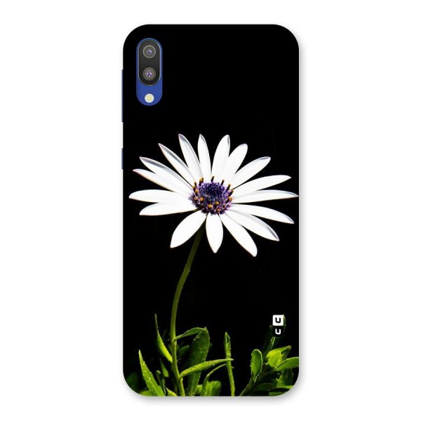 Flower White Spring Back Case for Galaxy M10