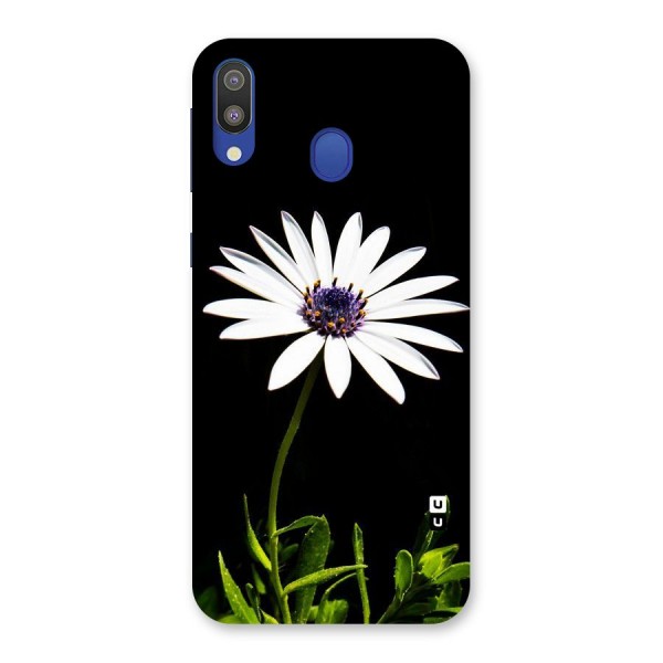 Flower White Spring Back Case for Galaxy M20