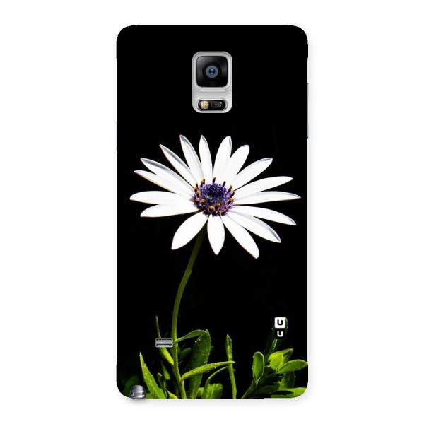 Flower White Spring Back Case for Galaxy Note 4