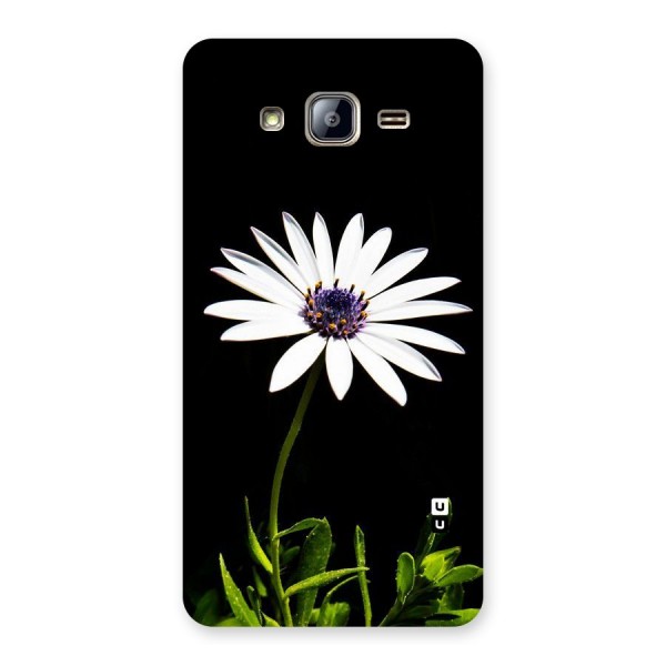 Flower White Spring Back Case for Galaxy On5