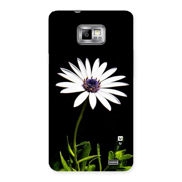 Flower White Spring Back Case for Galaxy S2