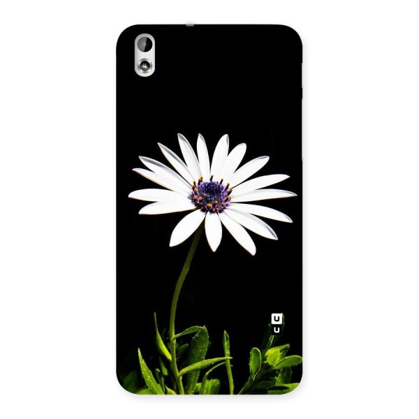 Flower White Spring Back Case for HTC Desire 816s
