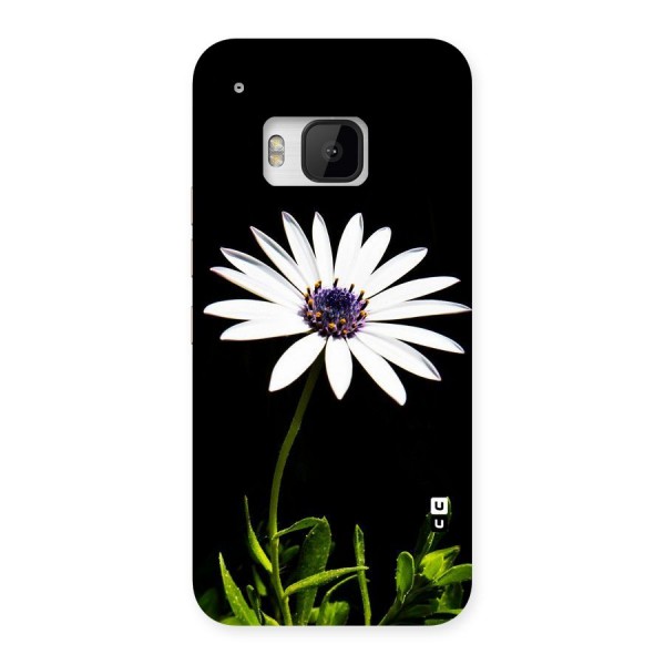 Flower White Spring Back Case for HTC One M9