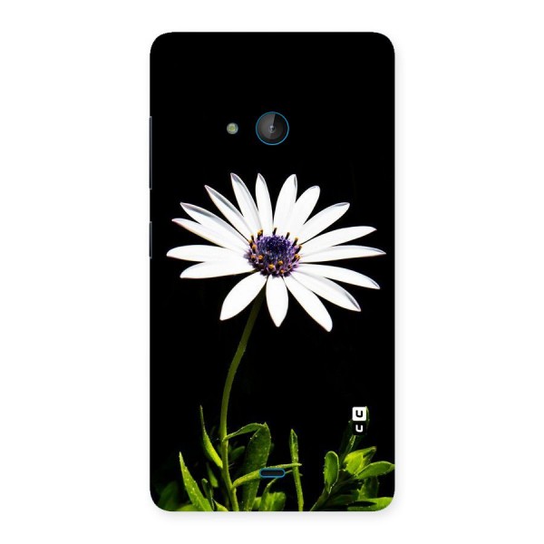 Flower White Spring Back Case for Lumia 540